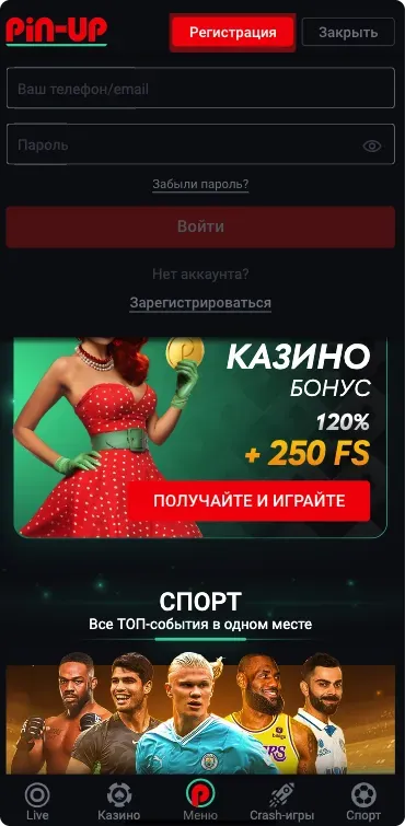 pin up bet скачать